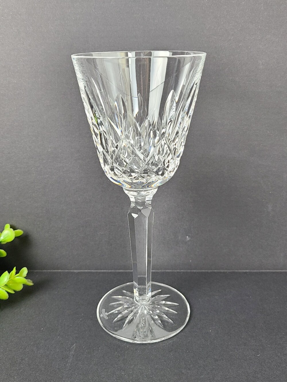Waterford Crystal Lismore Water Goblet Wine Glass